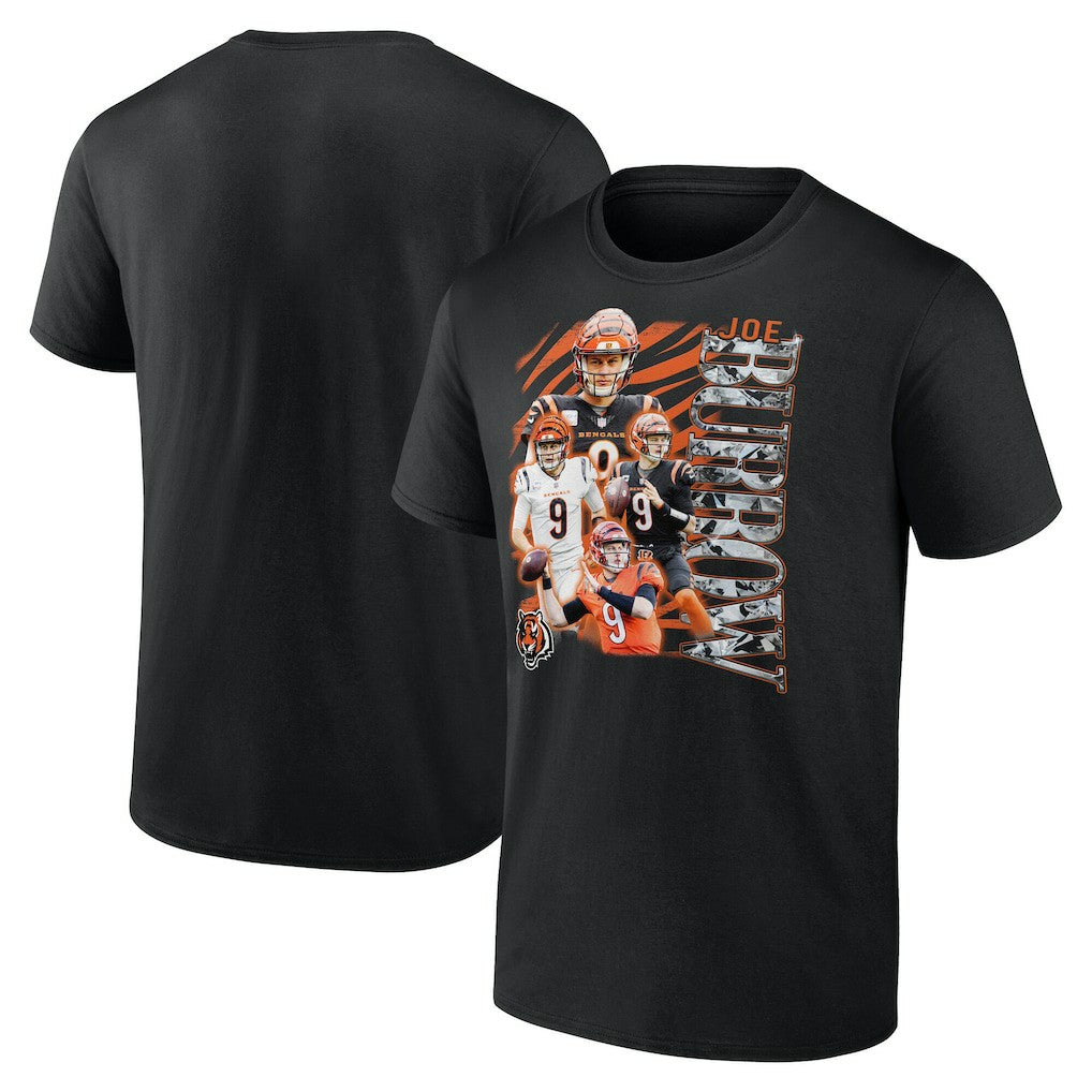 Joe Burrow Cincinnati Bengals Notorious Player Graphic T-Shirt - Black - Fanatics