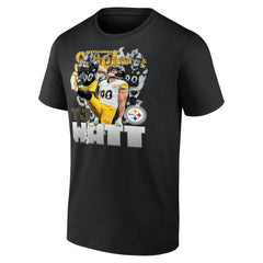 T.J. Watt Pittsburgh Steelers Notorious Player Graphic T-Shirt - Black - Fanatics