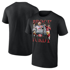 Brock Purdy San Francisco 49ers Notorious Player Graphic T-Shirt - Black - Fanatics