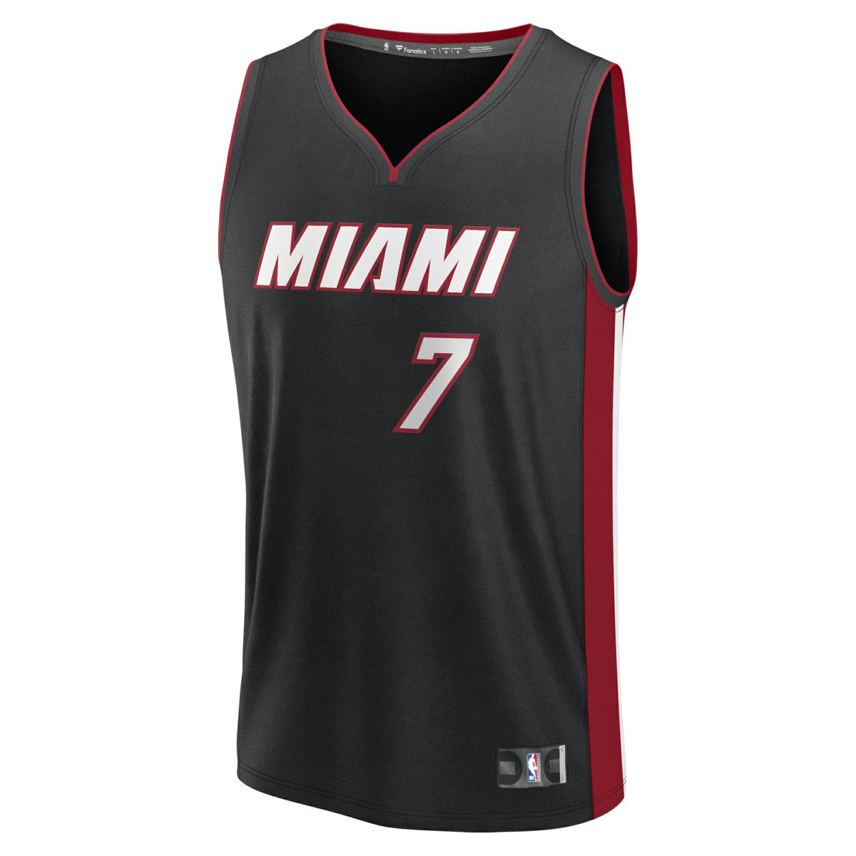 Fanatics Kel'el Ware Miami Heat Fast Break Replica Player Jersey Icon Edition Black