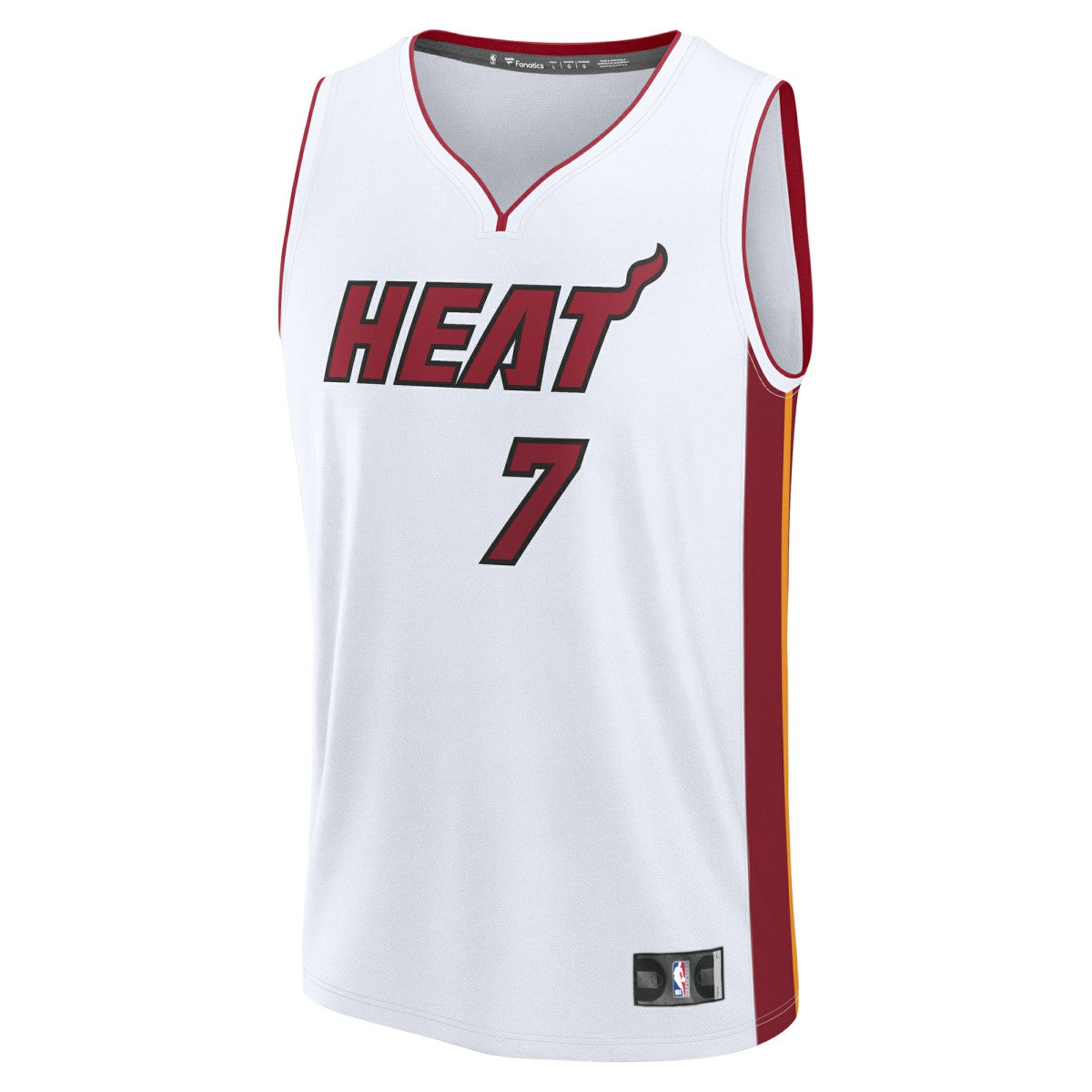 Fanatics Kel'el Ware Miami Heat Youth Fast Break Replica Player Jersey Association White Edition