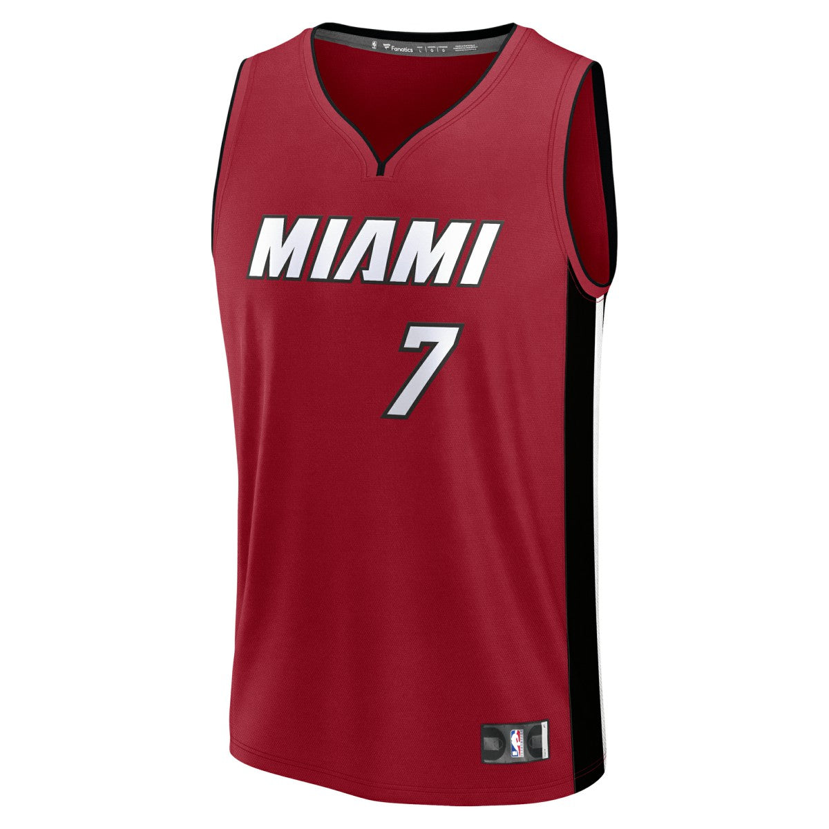 Fanatics Kel'el Ware Miami Heat Youth Fast Break Player Jersey Statement Edition Red