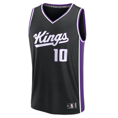 Fanatics DeMar DeRozan Sacramento Kings Youth Fast Break Replica Player Jersey Icon Edition Black