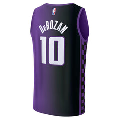 Fanatics DeMar DeRozan Sacramento Kings Youth Fast Break Replica Player Jersey Statement Edition Purple