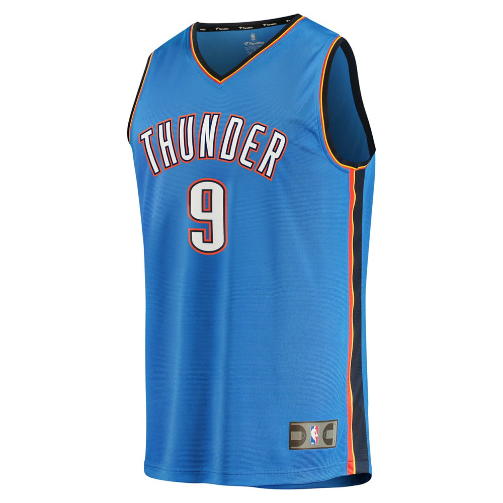 Fanatics Alex Caruso Oklahoma City Thunder Fast Break Replica Player Jersey Icon Edition Blue
