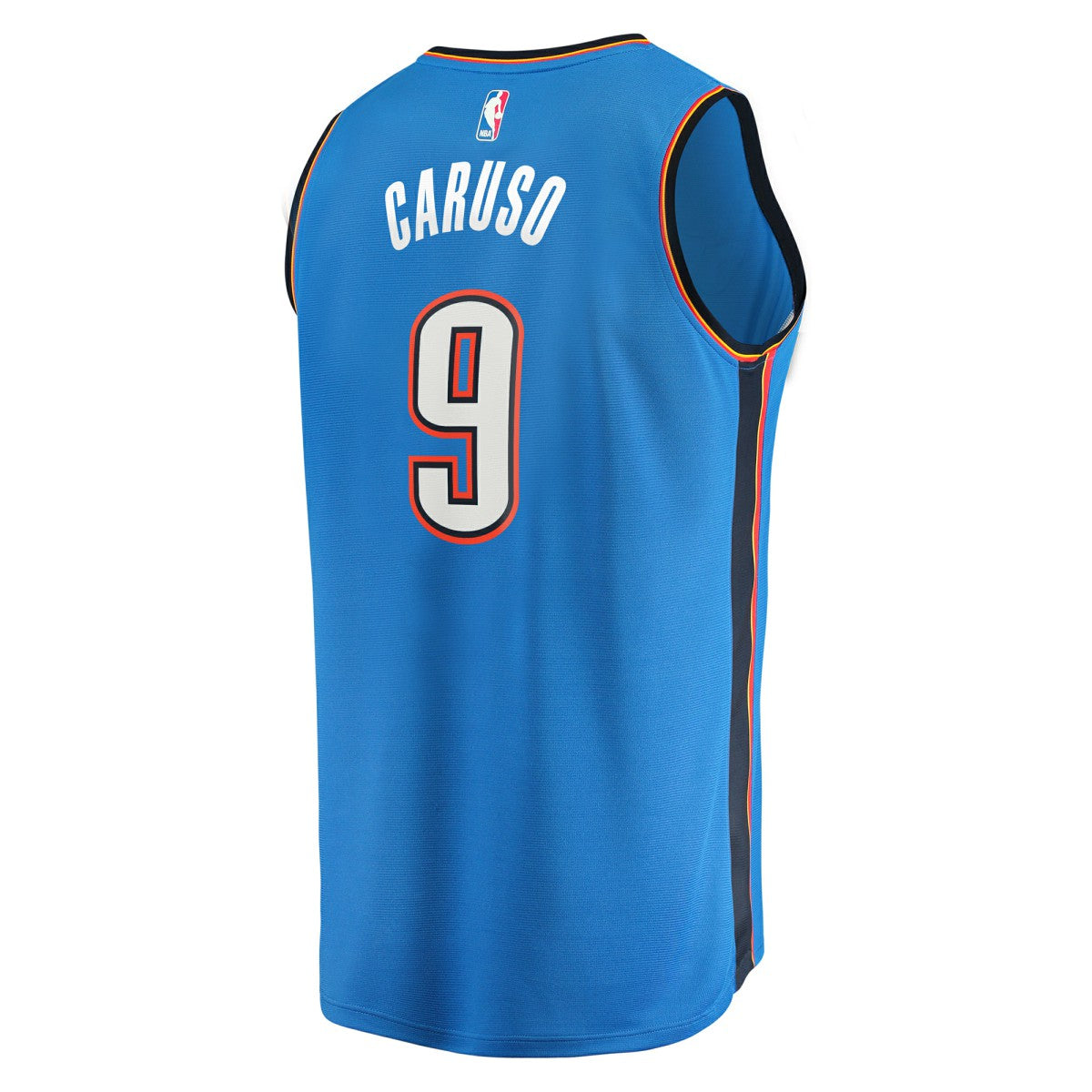 Fanatics Alex Caruso Oklahoma City Thunder Fast Break Replica Player Jersey Icon Edition Blue