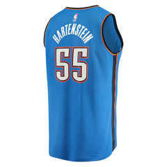 Fanatics Isaiah Hartenstein Oklahoma City Thunder Fast Break Replica Player Jersey Icon Edition Blue
