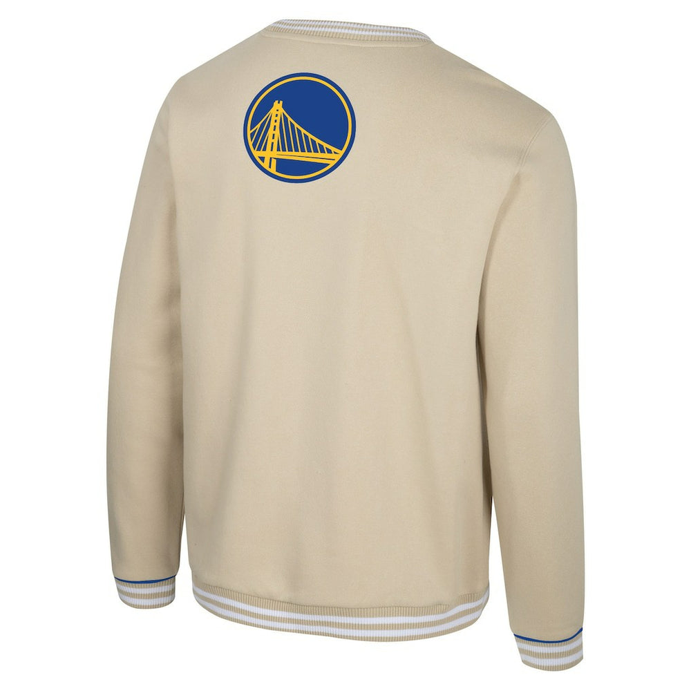 Golden State Warriors Stadium Essentials Unisex Halftime Pullover Sweatshirt Natural
