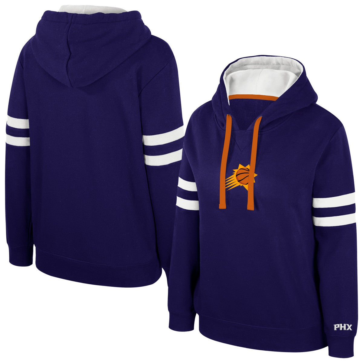 Phoenix Suns Stadium Essentials Women's Road Game Pullover Hoodie Purple
