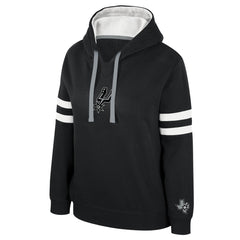 San Antonio Spurs Stadium Essentials Women's Road Game Pullover Hoodie Black