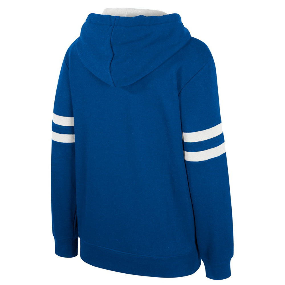 New York Knicks Stadium Essentials Women's Road Game Pullover Hoodie Blue