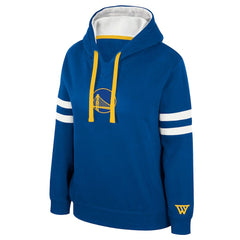 Golden State Warriors Stadium Essentials Women's Road Game Pullover Hoodie Royal
