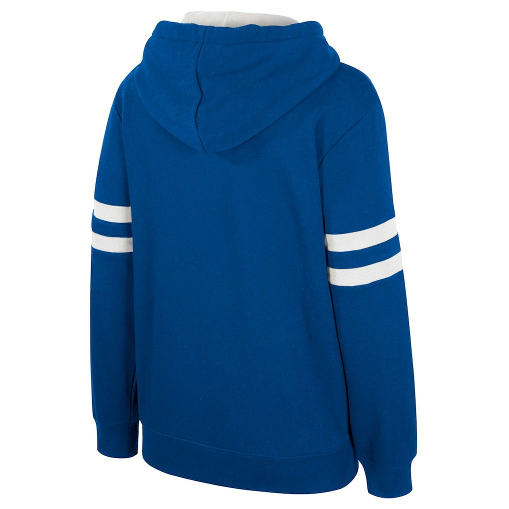 Golden State Warriors Stadium Essentials Women's Road Game Pullover Hoodie Royal