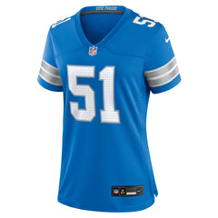 Ben Niemann Detroit Lions Women's Team Game Jersey - Blue - Nike