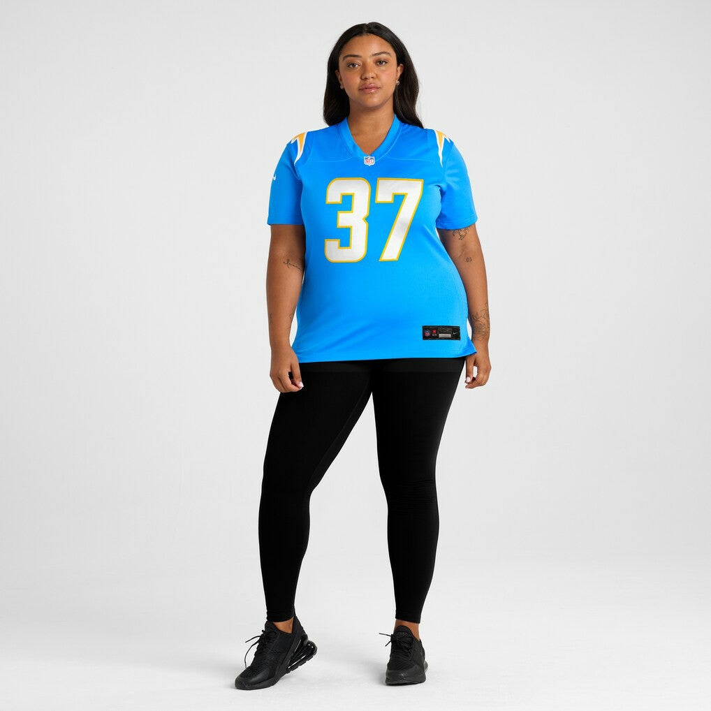 Tony Jefferson Los Angeles Chargers Women's Team Game Jersey - Powder Blue - Nike