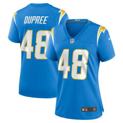 Bud Dupree Los Angeles Chargers Women's Team Game Jersey - Powder Blue - Nike