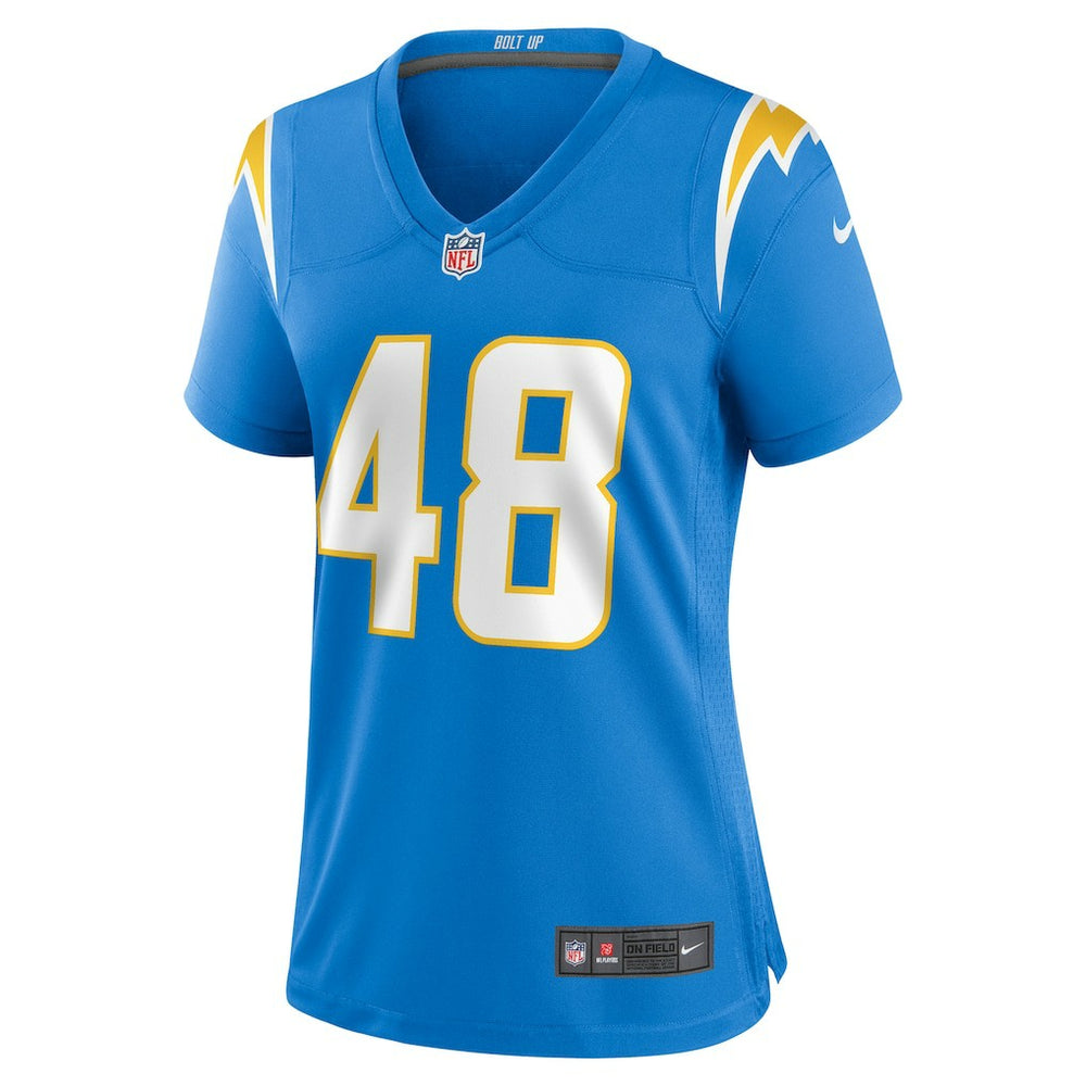 Bud Dupree Los Angeles Chargers Women's Team Game Jersey - Powder Blue - Nike