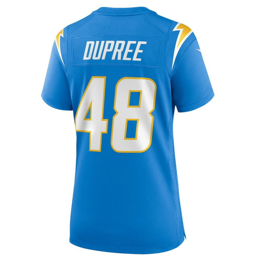 Bud Dupree Los Angeles Chargers Women's Team Game Jersey - Powder Blue - Nike