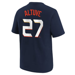 Jose Altuve Houston Astros Nike Youth Fuse City Connect Name & Number T-Shirt Online