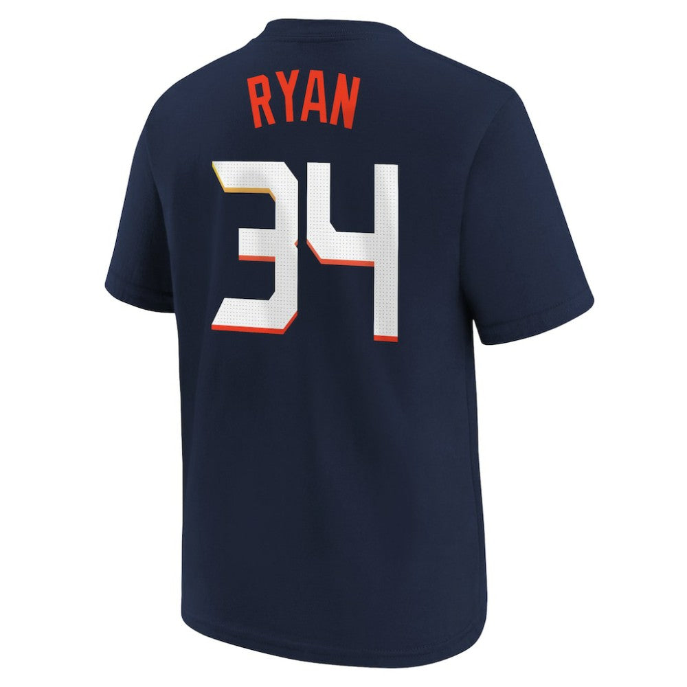 Nolan Ryan Houston Astros Nike Youth Fuse City Connect Name & Number T-Shirt Online