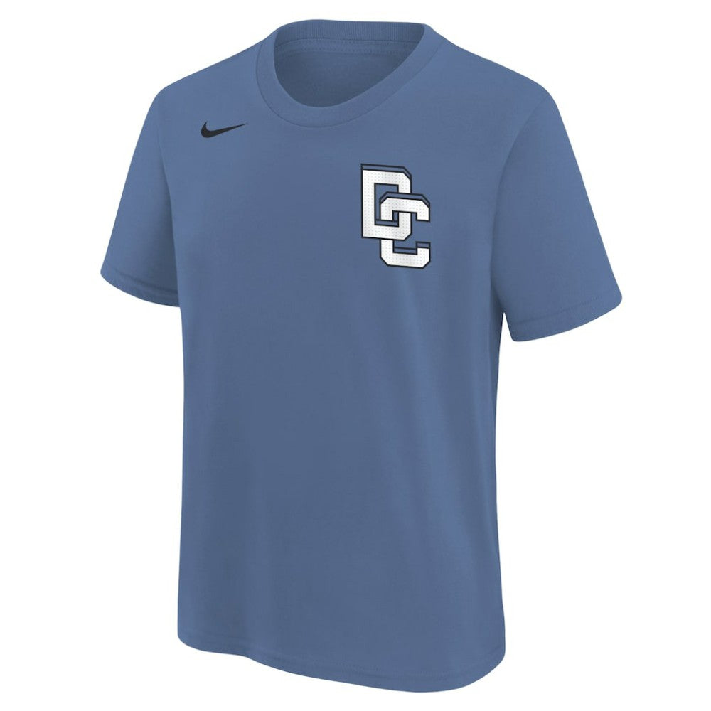 CJ Abrams Washington Nationals Nike Youth Fuse City Connect Name & Number T-Shirt for sale