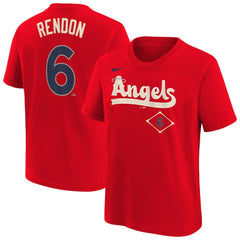 Anthony Rendon Los Angeles Angels Nike Youth Fuse City Connect Name & Number T-Shirt Online