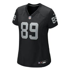 Brock Bowers Las Vegas Raiders Women's Team Game Jersey - Black - Nike