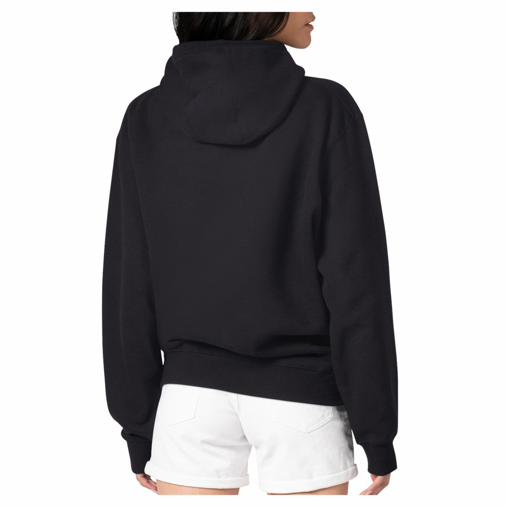 Detroit Lions G-III 4Her by Carl Banks Women's Love Team Fleece Tri-Blend Pullover Hoodie - Black - NFL