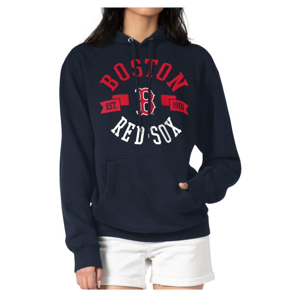 Boston Red Sox G-III 4Her by Carl Banks Women's Round Team Pullover Hoodie Discount