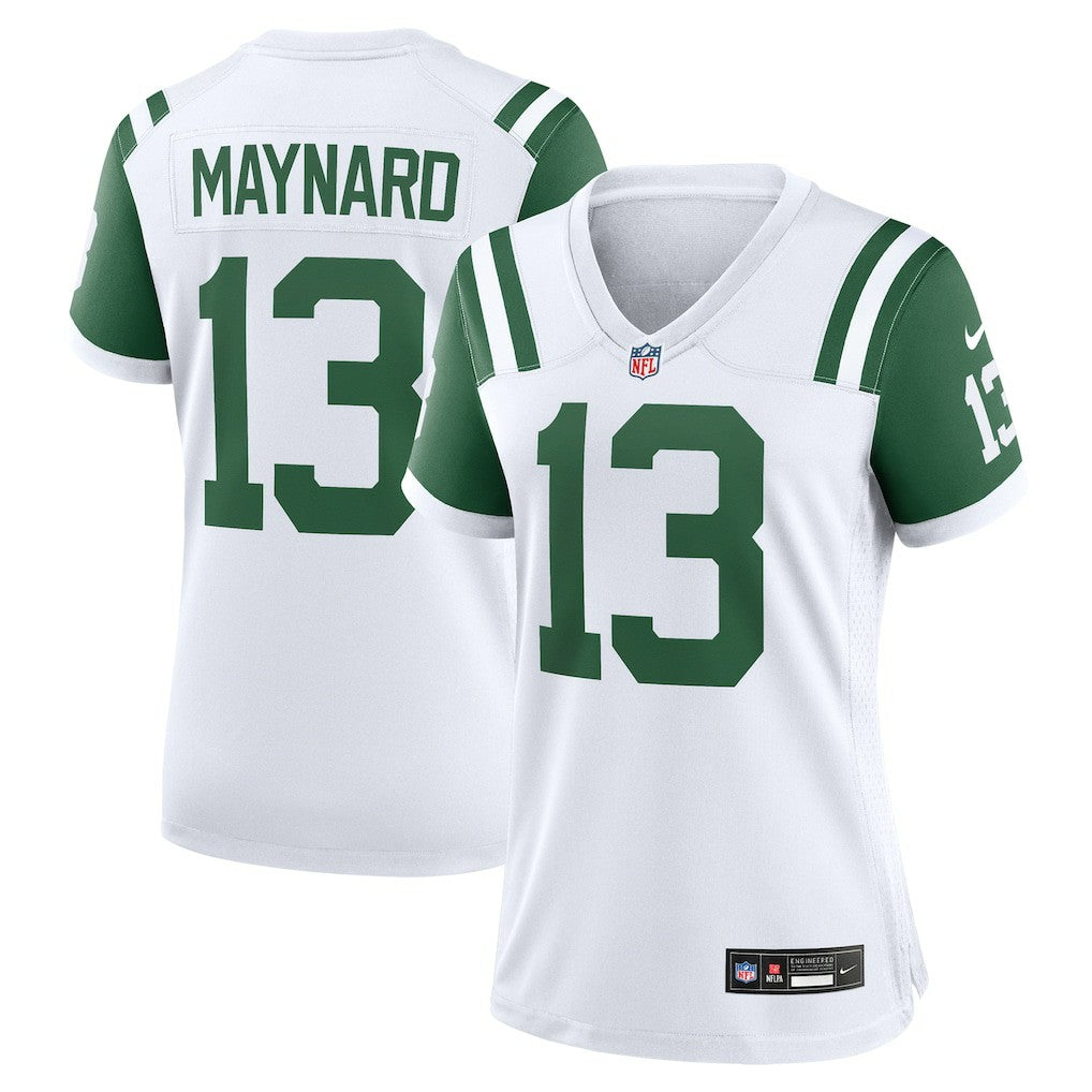 Don Maynard New York Jets Women's Classic Alternate Retired Player Game Jersey - White - Nike