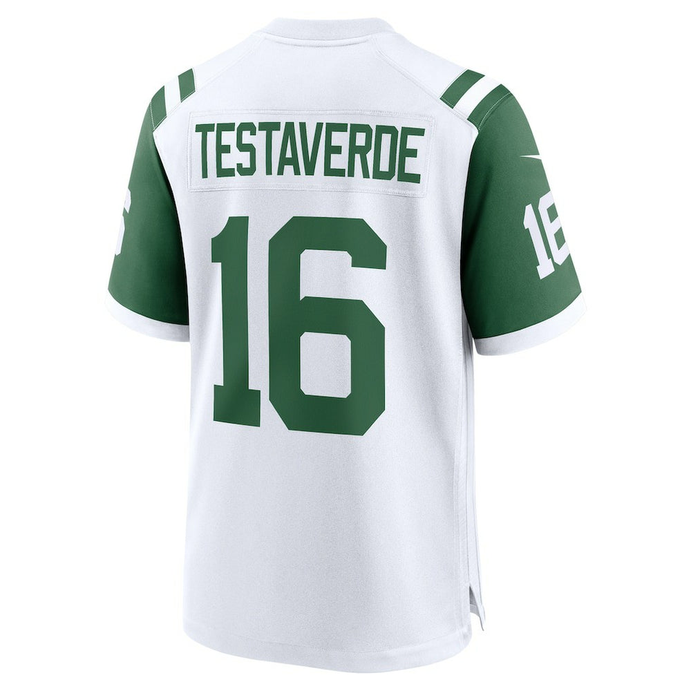 Vinny Testaverde New York Jets Retired Player Alternate Game Jersey - White - Nike