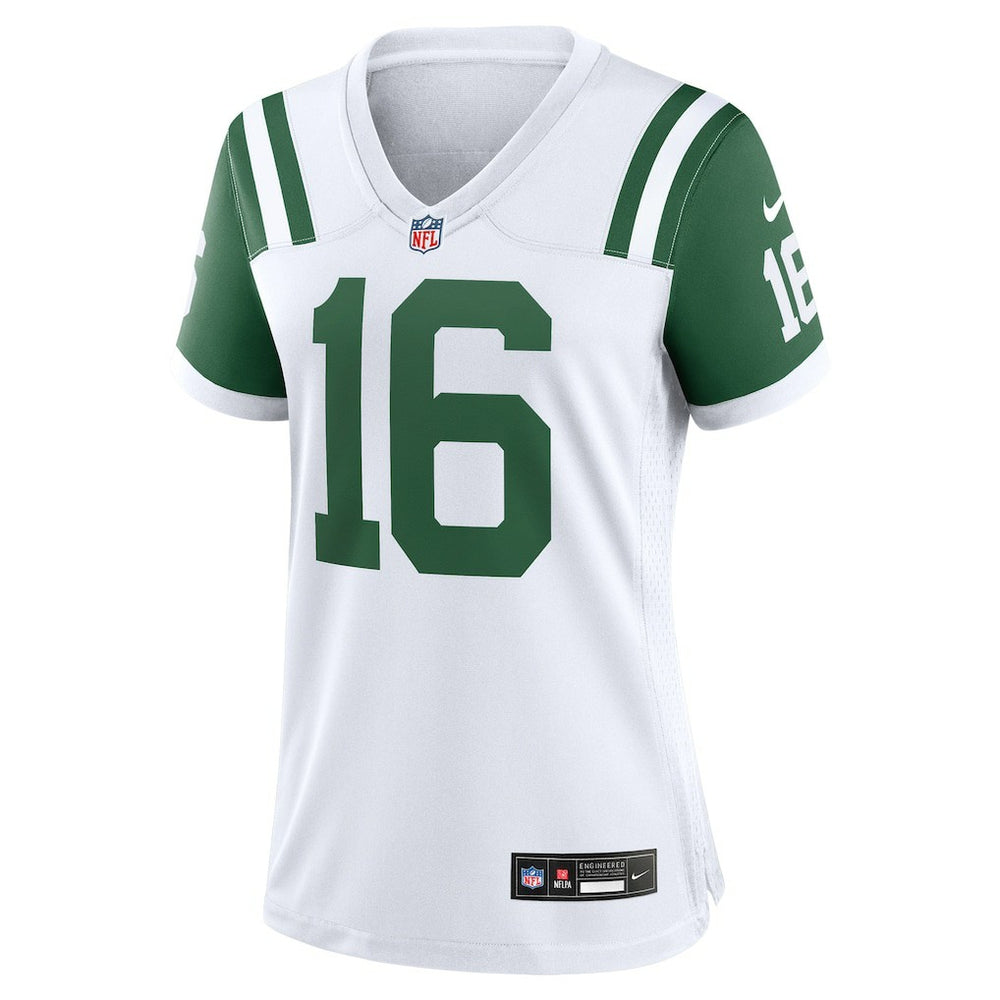 Vinny Testaverde New York Jets Women's Classic Alternate Retired Player Game Jersey - White - Nike