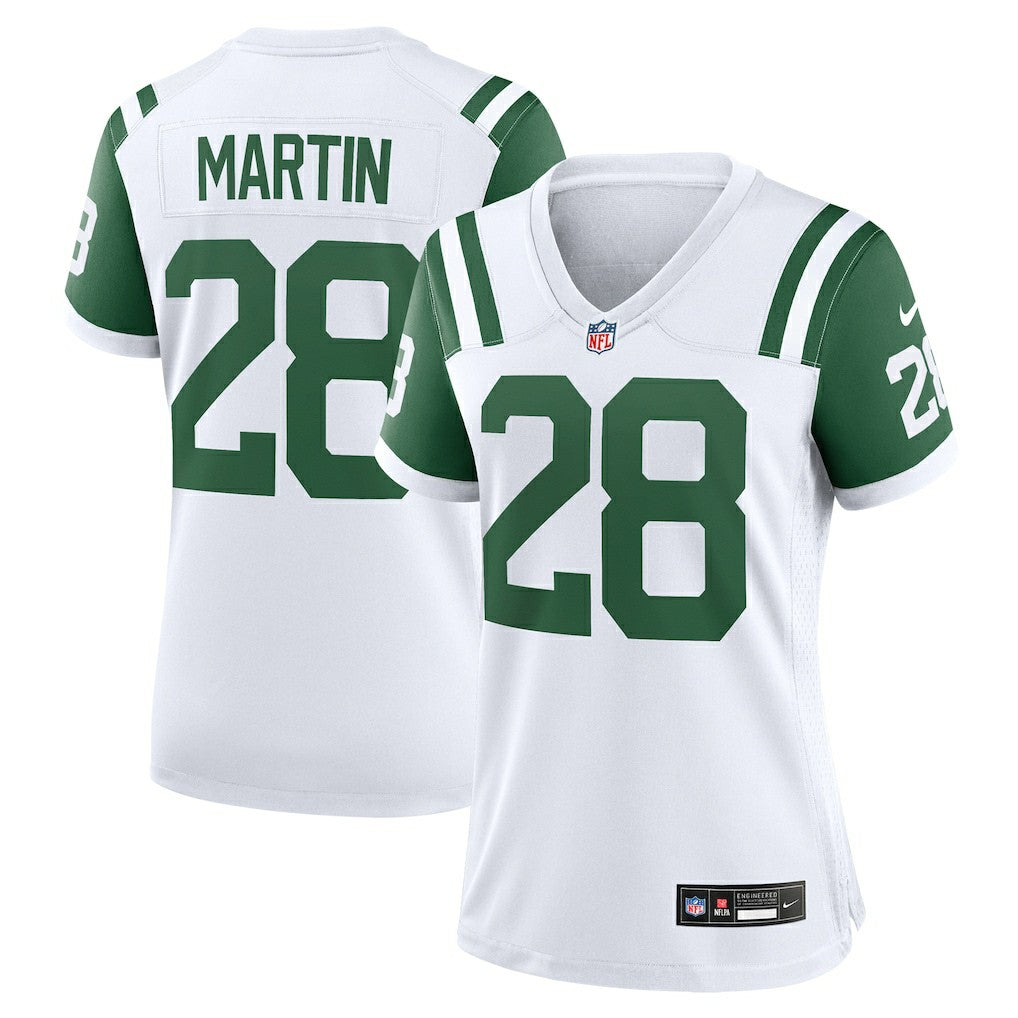 Curtis Martin New York Jets Women's Classic Alternate Retired Player Game Jersey - White - Nike