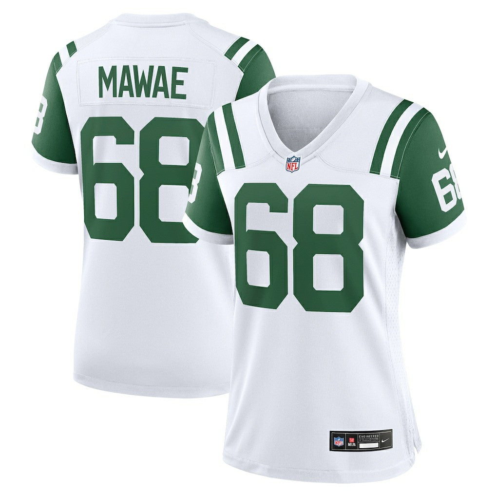 Kevin Mawae New York Jets Women's Classic Alternate Retired Player Game Jersey - White - Nike