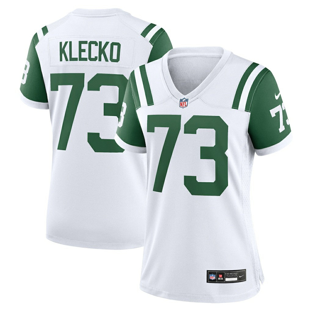 Joe Klecko New York Jets Women's Classic Alternate Retired Player Game Jersey - White - Nike