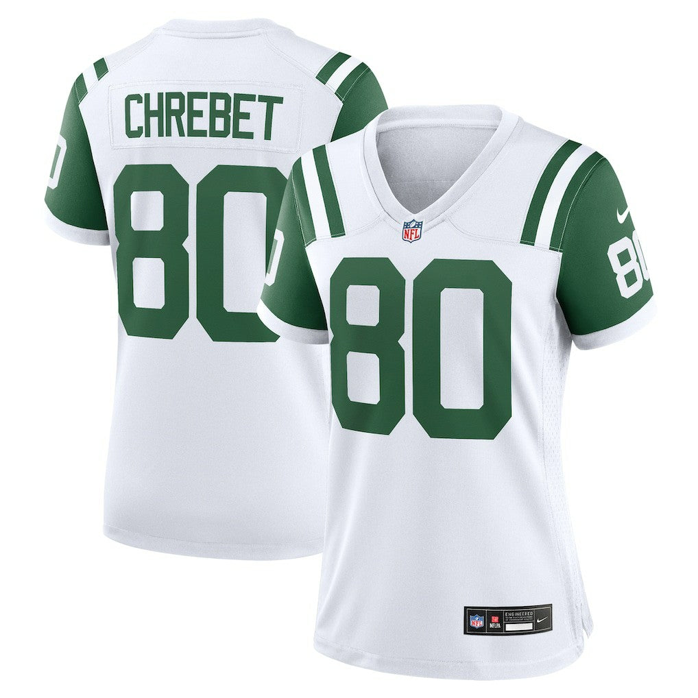 Wayne Chrebet New York Jets Women's Classic Alternate Retired Player Game Jersey - White - Nike