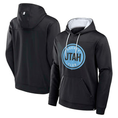 Utah Mammoth Fanatics Defender Fleece Pullover Hoodie - Black | Fanatics sale