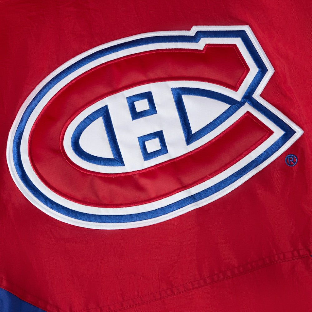 Montreal Canadiens OVO x Starter Half-Zip Hooded Jacket - Red | NHL sale
