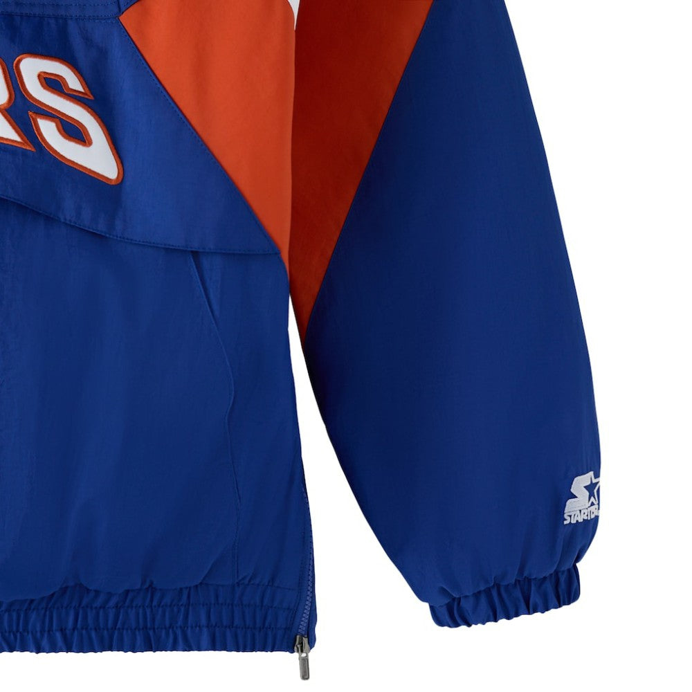 Edmonton Oilers OVO x Starter Half-Zip Hooded Jacket - Royal | NHL discount