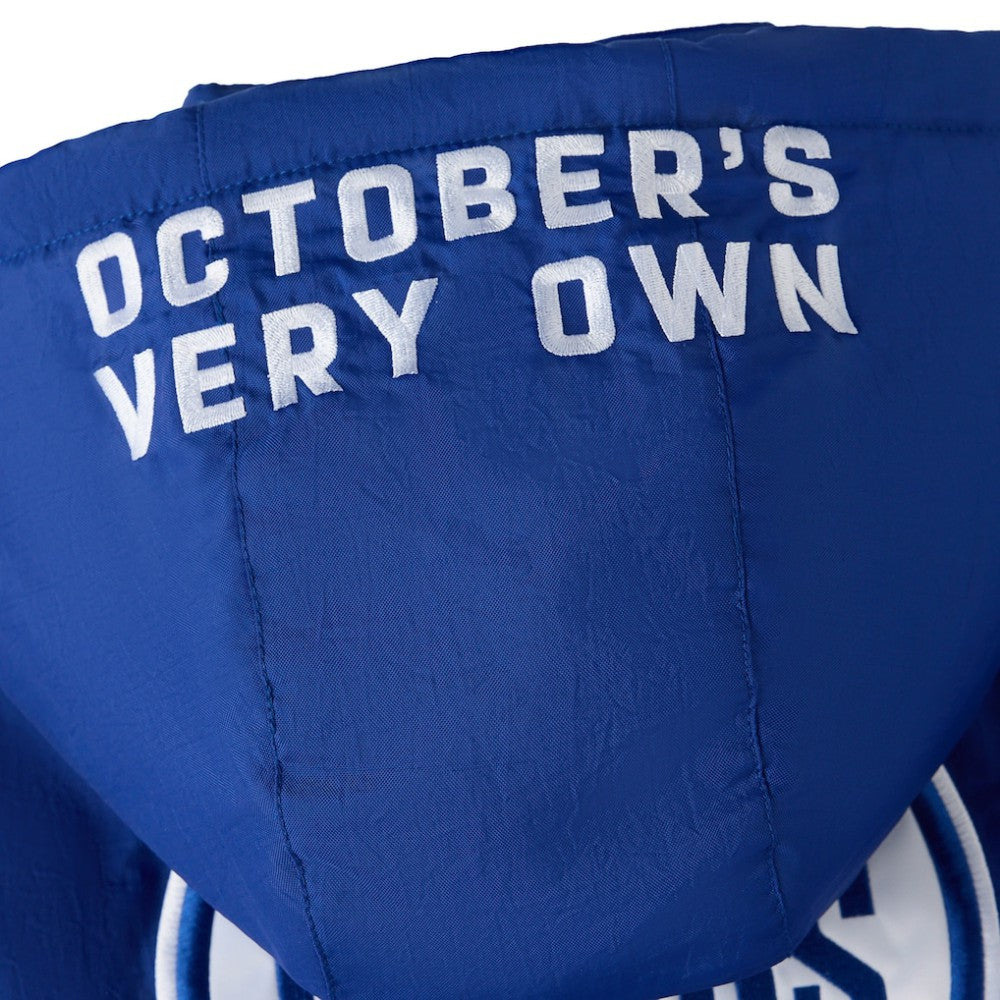 Edmonton Oilers OVO x Starter Half-Zip Hooded Jacket - Royal | NHL discount