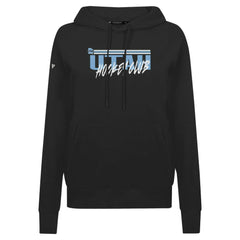 NHL Utah Levelwear Women's Adorn Etched Pullover Hoodie - Black | NHL Lifestyle