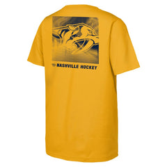Nashville Predators Youth Atmosphere T-Shirt - Gold | NHL near me