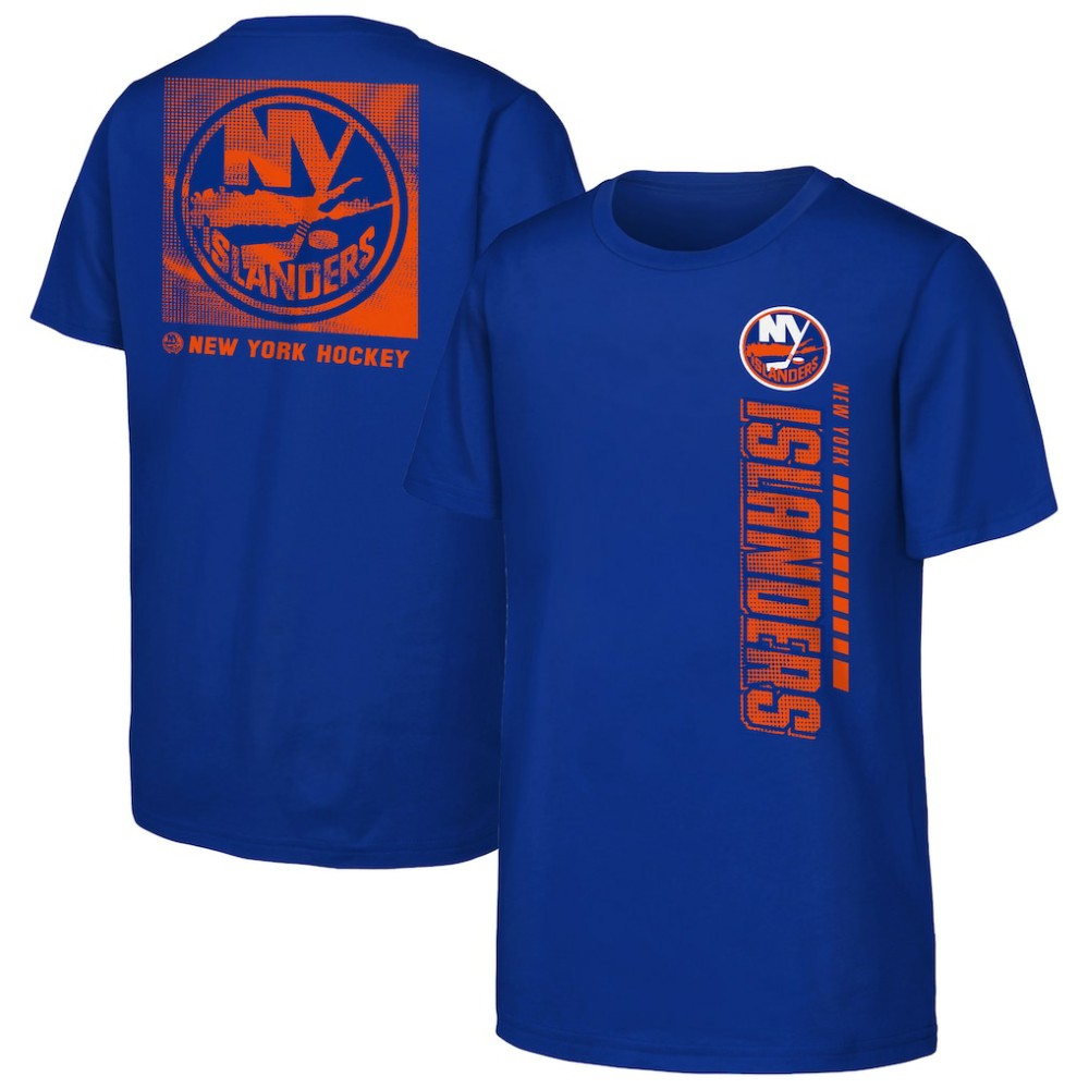 New York Islanders Youth Atmosphere T-Shirt - Royal | NHL online