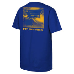 St. Louis Blues Youth Atmosphere T-Shirt - Blue | NHL near me