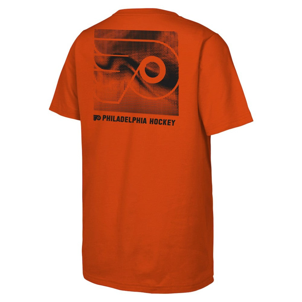 Philadelphia Flyers Youth Atmosphere T-Shirt - Orange | NHL Clearance