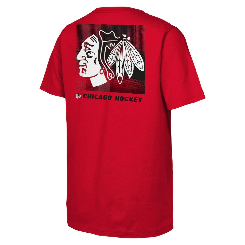 Chicago Blackhawks Youth Atmosphere T-Shirt - Red | NHL sale