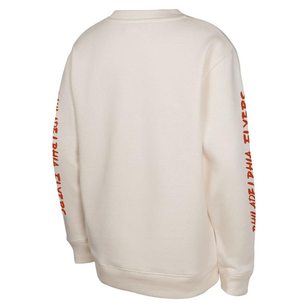 Philadelphia Flyers Youth Star Power Pullover Sweatshirt - Cream | NHL near me
