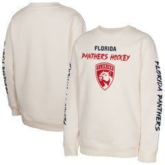 Florida Panthers Youth Star Power Pullover Sweatshirt - Cream | NHL discount