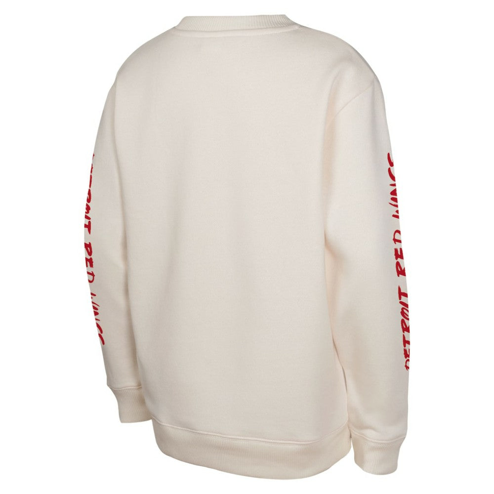 Detroit Red Wings Youth Star Power Pullover Sweatshirt - Cream | NHL sale