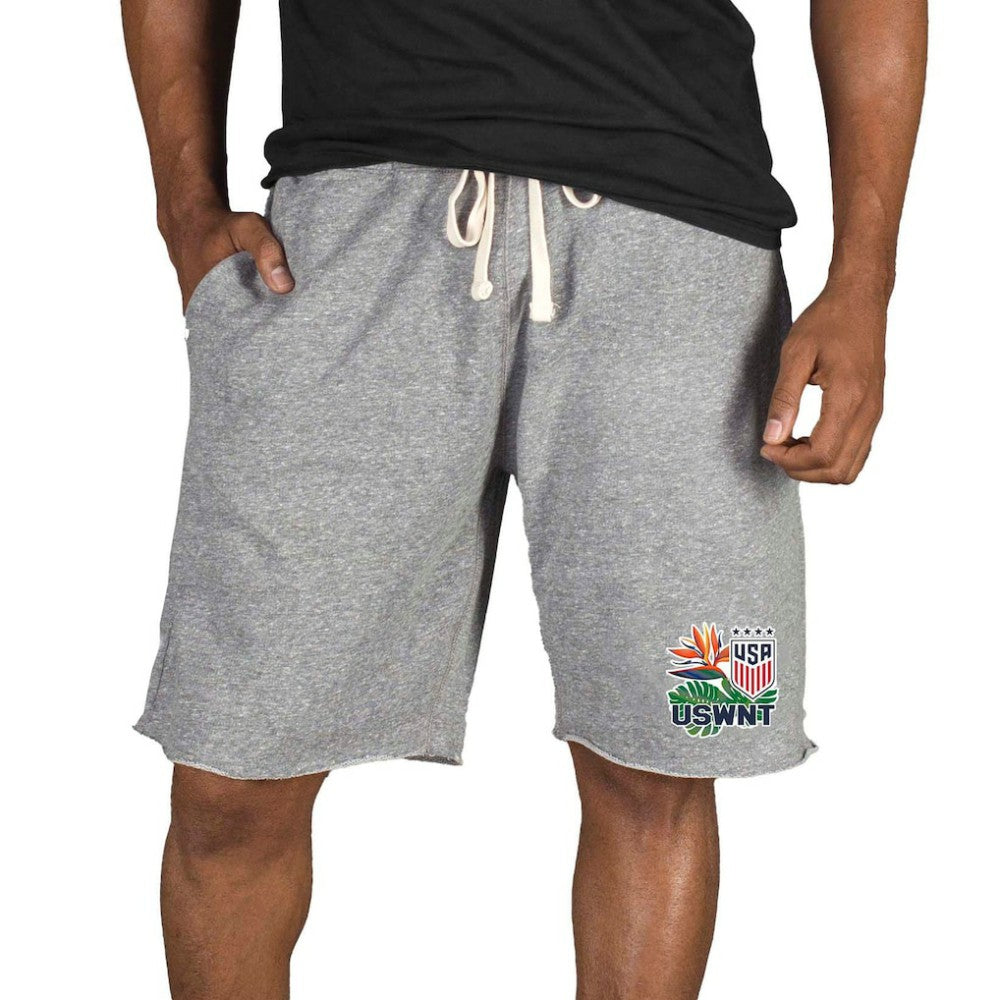 USWNT Concepts Sport Mainstream Tri-Blend Shorts Gray